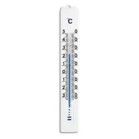 Analoge binnen-buiten thermometer wit 